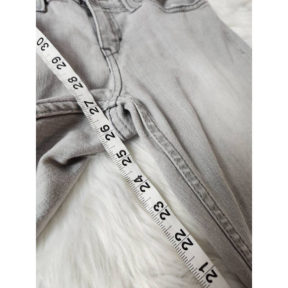 Levis Womens Demi Curve Slim Skinny Jeans Gray Stretch Light Wash Womens 11 / 30 - Picture 5 of 7